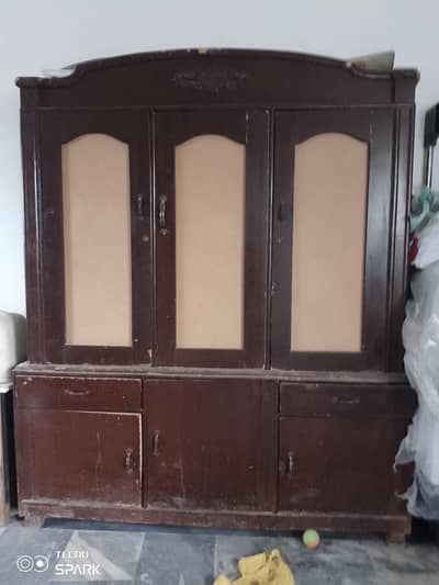 wooden showcase #faisalabad