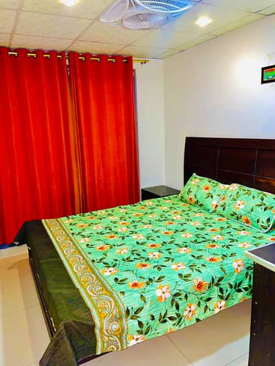 2bed family fully furnished apartment available for rent in bahria town phase 4 Civic centre