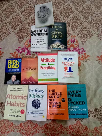 Self-Improvement & Motivation Books Bundle (11 Books)