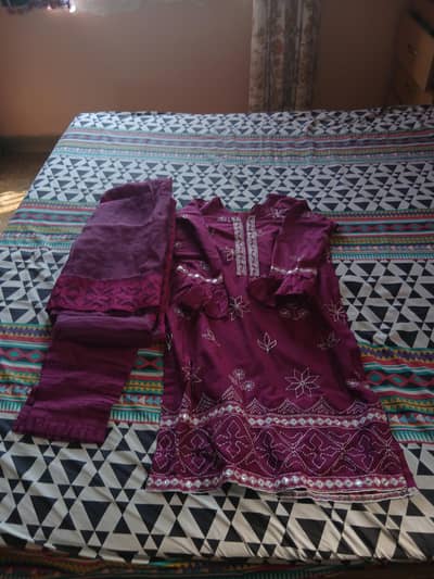 the colour is brijan colour shaded red