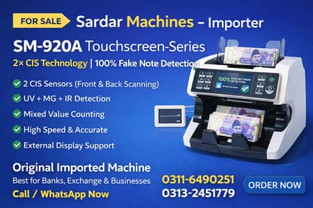 Bank-Grade mix value cash counting machine with CIS technology sensor