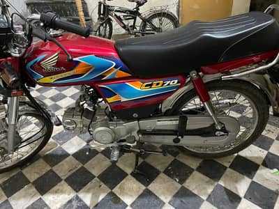 Honda CD 70 2025 Kai last December 18 date ko bike issue hai