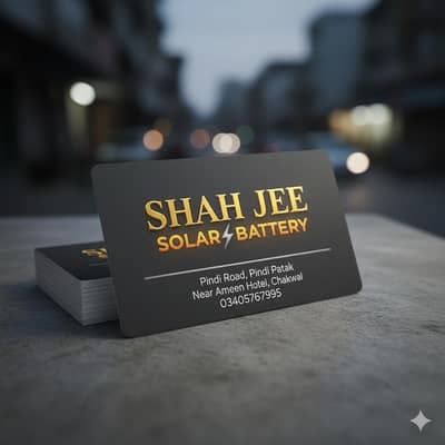 Shah JEE SOLER BATTERY AND UPS CHAKWAL