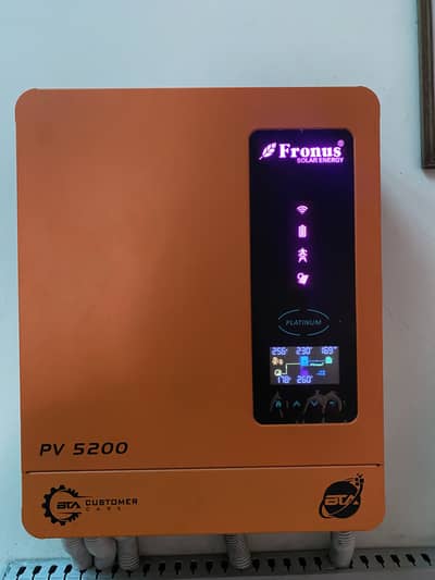 Fronus inverter 4.2kw pv5200