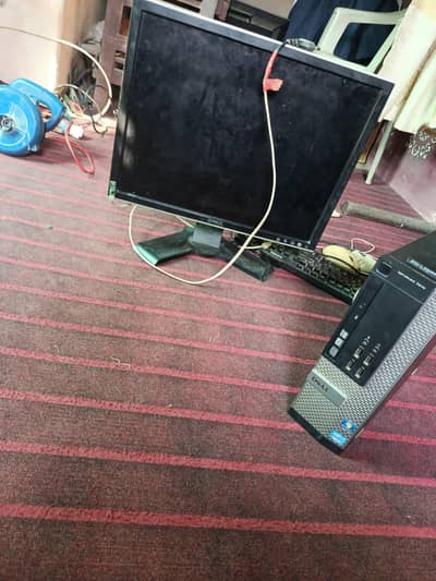 i5 3rd gen PC for sale and LCD monitor
