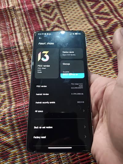 REDMI K 40 GAMING 90FPS 12 ROM 256MEMORY