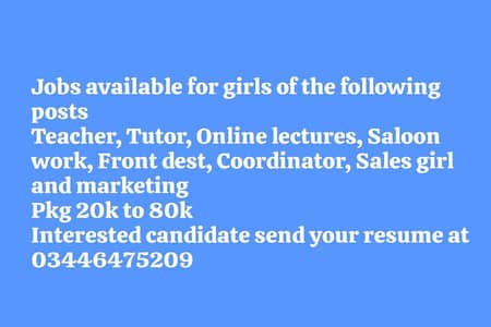 Female Staff required for school, academy and home tuition