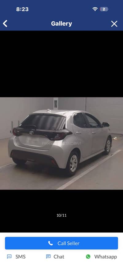 Toyota yaris 2022 push start