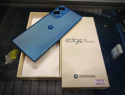 Motorola edge 50 fusion with box 10/10 for sale pta approved 12/256gb
