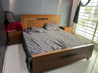 Double Bed wooden