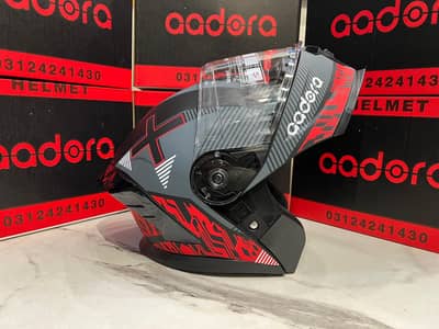 AADORA FLIP-UP HELMET DOT CERTIFIED 3 IN 1