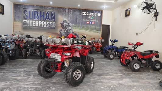 150cc Box Pack Audi Style Atv Quad 4 Wheel Bikes Delivery In All Pak