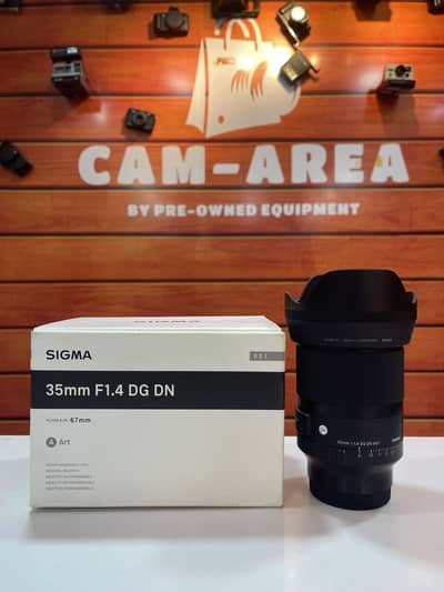 Sigma 35mm f1.4 DG DN, Good Condition, Sigma Lenses For sony