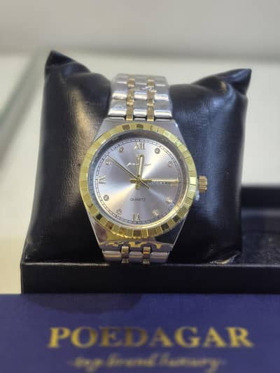 Poedagar Brand Stylish & Trendy Ultra-thin Stainless steel Watch