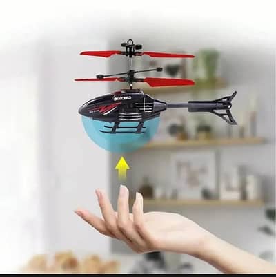 Flying Helicopter Sensor Base with non breakable blades