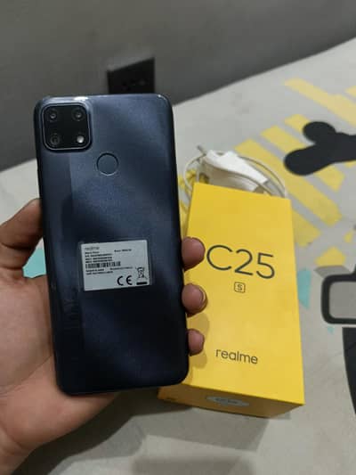 Realme C25s 4/128 ladies hand use 10/10 condition like new