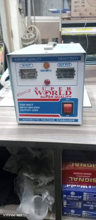 Stablizer 3500 watt for sale
