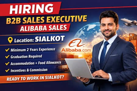 B2B Sales Executive (Male) – Alibaba Sales