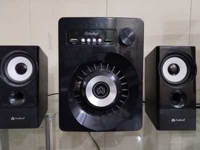 Audionic Bluetooth speakers.