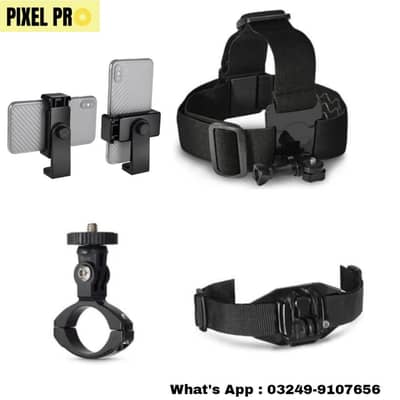 Head Mount, Bike Mount  for mobile or camera
