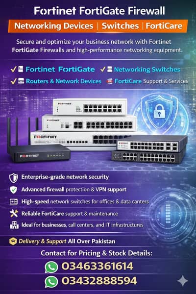 Fortinet FortiGate Firewall | Networking | Switches | FortiCare