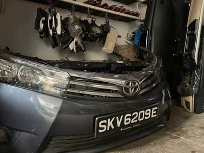 Yaris and Corolla Gli,Xli,Altis,Grande/Bumper/Lights/Fender/Door/Grill
