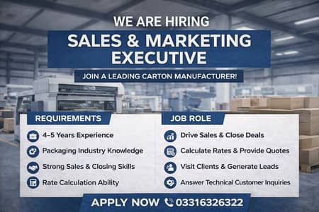 Sales & Marketing Executive
