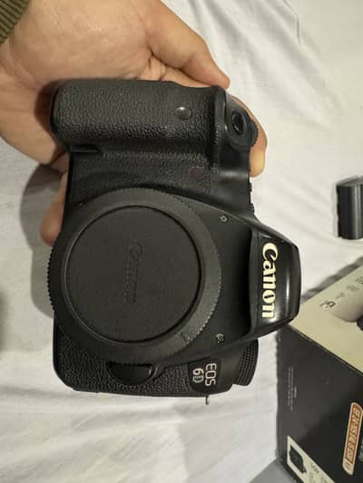 Canon 6D with 50mm and box