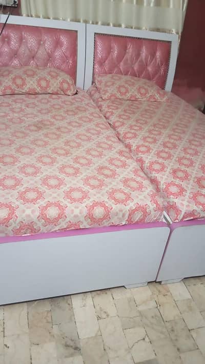 furniture white and pink