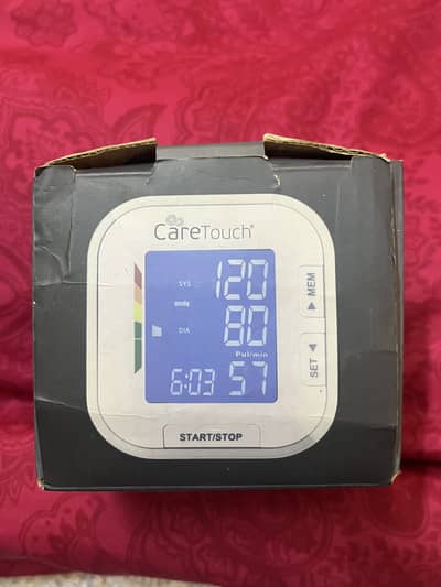 CareTouch Fully Automatic Wrist Blood Pressure Monitor