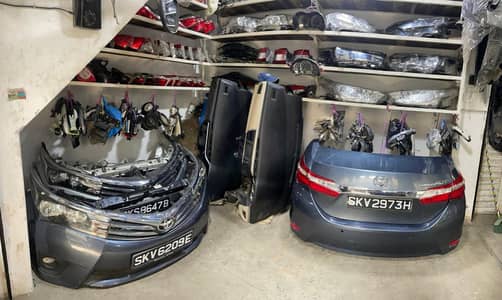 Corolla Gli/Xli/Altis/Grande/Bonnat/Grill/Door/Side Mirror/Diggi/Roof