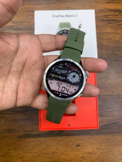 Oneplus watch 3 ,47mm | Snapdragon W5 | Wear OS | Sapphire Glass