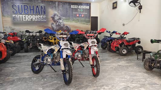 124cc Special Edition Mini Trail And Atv Quad Bike Delivery In All Pak