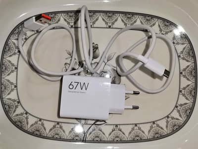 Mi (Xiaomi) 67W Original Fast Charger with Cable | Turbo Charging