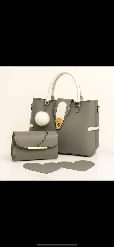 Luxury Ladies Tote Bag & Wallet Set