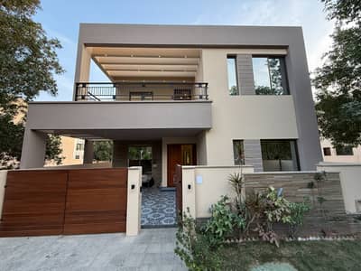 Bahria Town Karachi 5-Bed Luxury Designer Villa for Sale in Precinct-1 Overseas Block Near Main Entrance of Bahria Town Karachi!