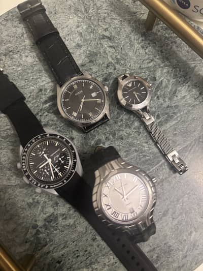 Guess Armani omega swatch