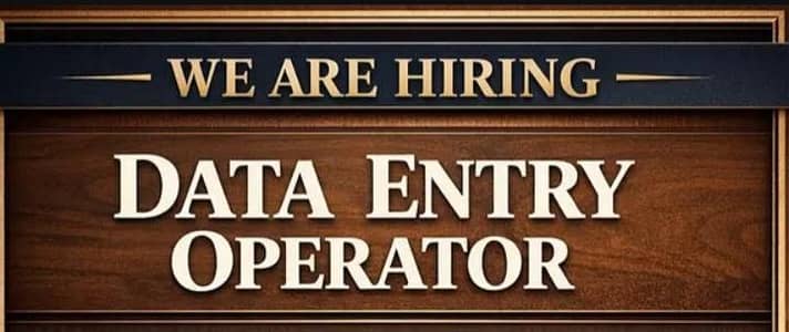 Data Entry Operator