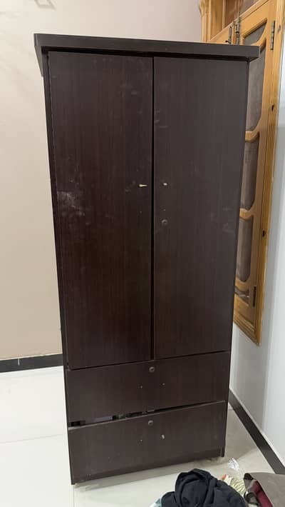 2 Door Cupboard with Dressing Table | Used