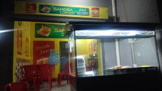 stainless steel counter