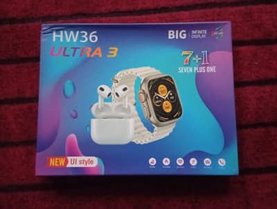 New tech, new vibe ⌚ HW36 Ultra 3 — 7+1 combo.