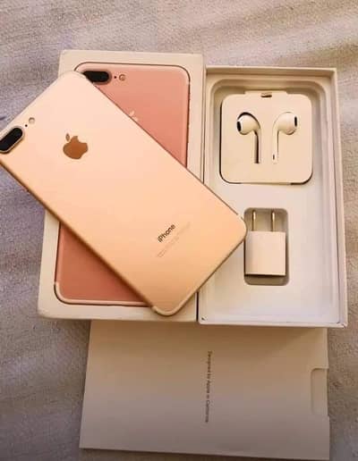 Apple iPhone 7 plus 128 GB official PTA approved for sale