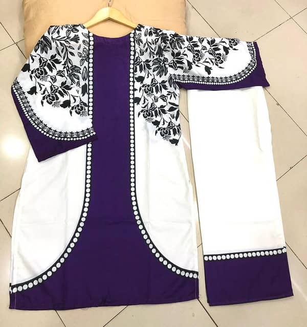 "Trendy 2Pc Co-ord Suit – Comfort Meets Fashion"