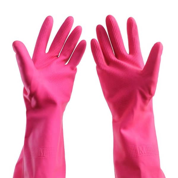 WBM Kitchen Washing Hand Cleaning Gloves, Dishwashing Gloves