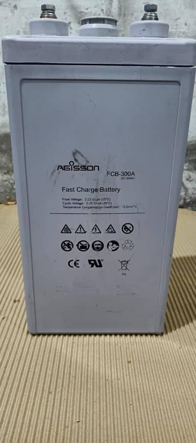 2v 300AH dry batteries available electronics gell battery