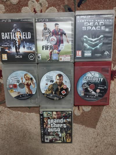 PS3 original games availables good condition