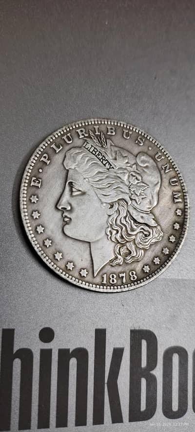 USA DOLLAR | OLD COIN | MORGAN $ 1878 | USA RARE COIN | ANTIQ USA COIN