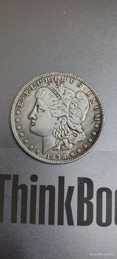 USA DOLLAR | OLD COIN | MORGAN $ 1878 | USA RARE COIN | ANTIQ USA COIN