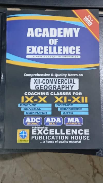 Commercial Geography Notes – 2nd Year Commerce (Excellence)