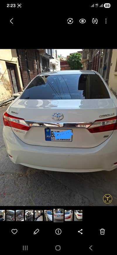 Corolla Gli Automatic 2017